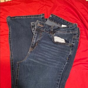 Dark Blue Denim Jeans